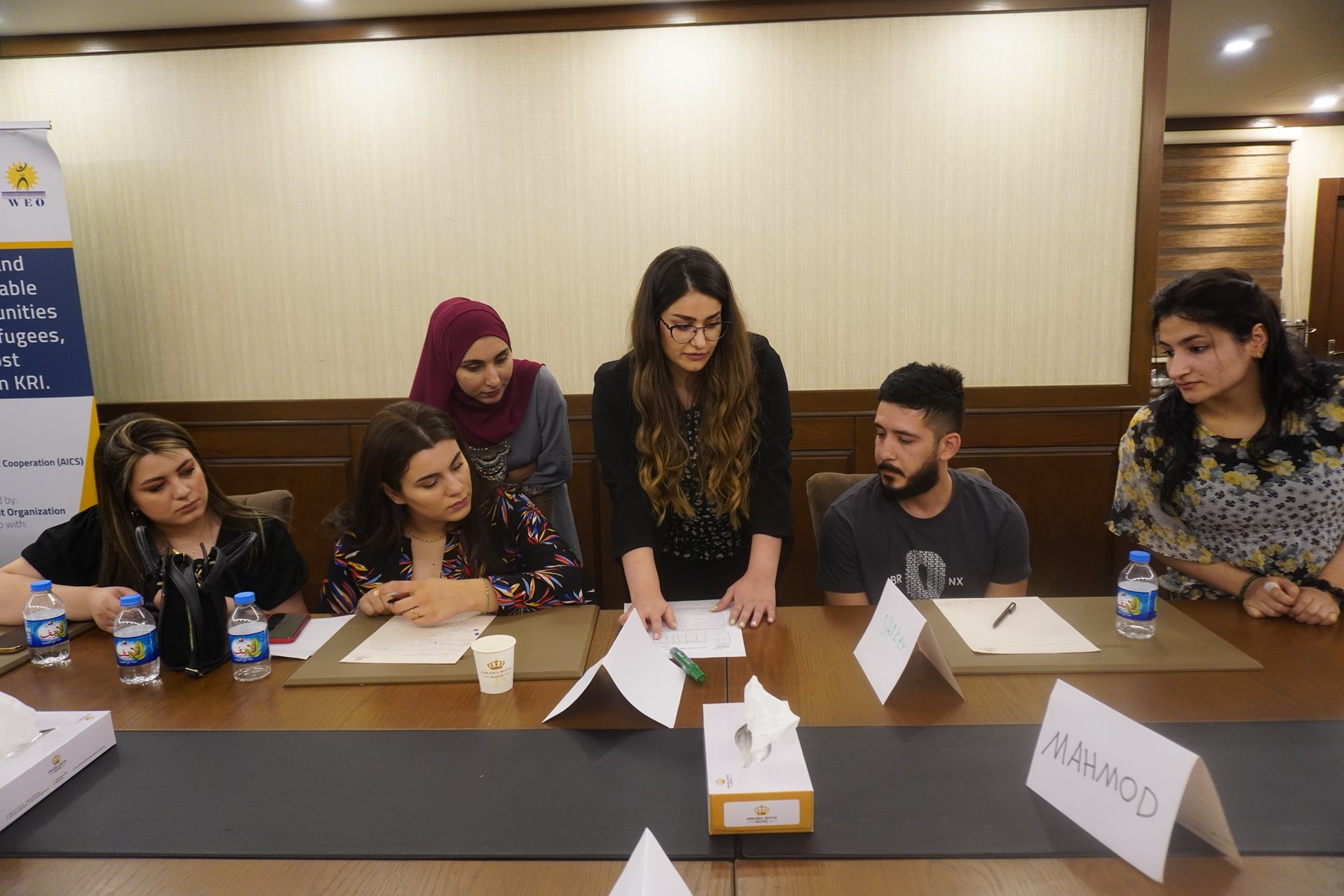 WEO delivers a training on CV Writing, Motivation Letters, Work Ethics and Interview Skills in Erbil