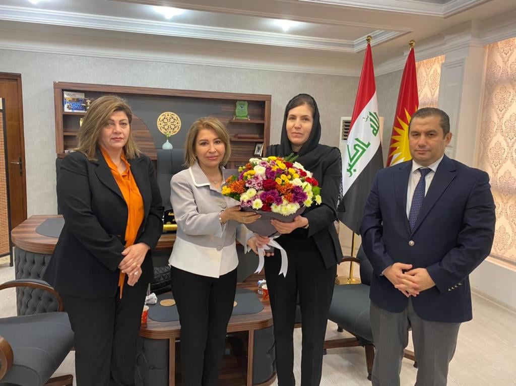 Meeting with Ms. Shelan Aref, Deputy of Ministry of Justice