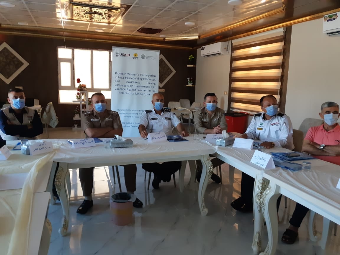 Capacity building training for Security Actors on “Enhancing Women’s Participation in Peacebuilding Processes and Awareness on Harassment and Violence Among Women”