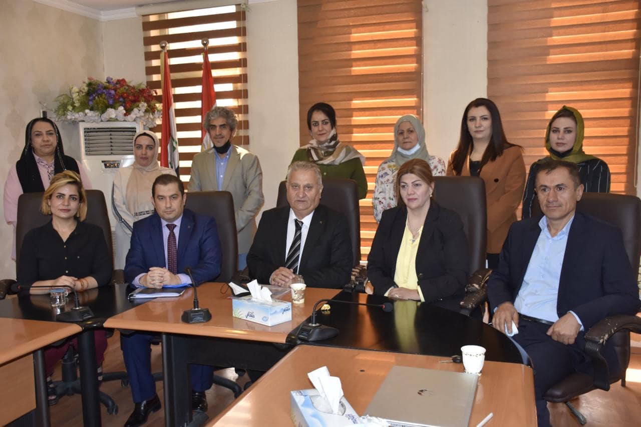 WEO holds the final meeting with the Development Commission of Gender policy in the Ministry of Justice (KRG)
