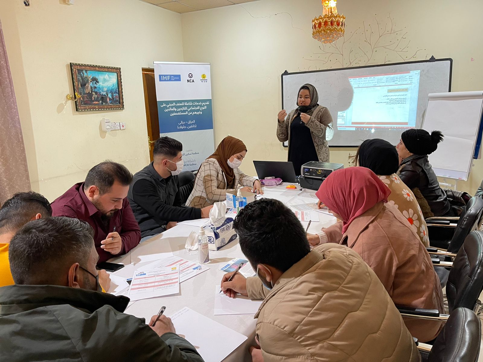 Khanaqin and Jalwala’a police and healthcare actors are involved in preventing and mitigating GBV and protection risks in Diyala governorate