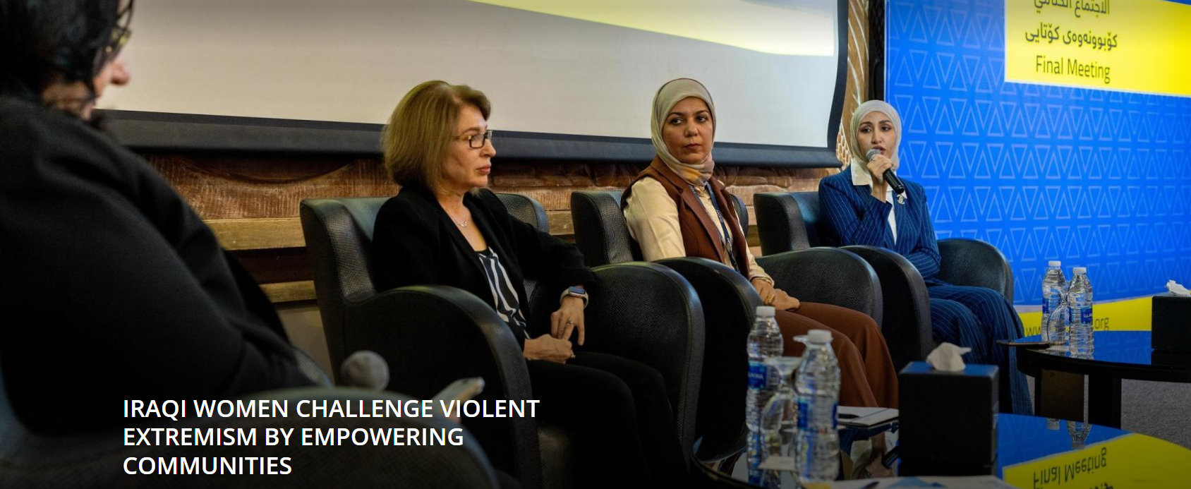 Iraqi Women Challenge Violent Extremism by Empowering Communities