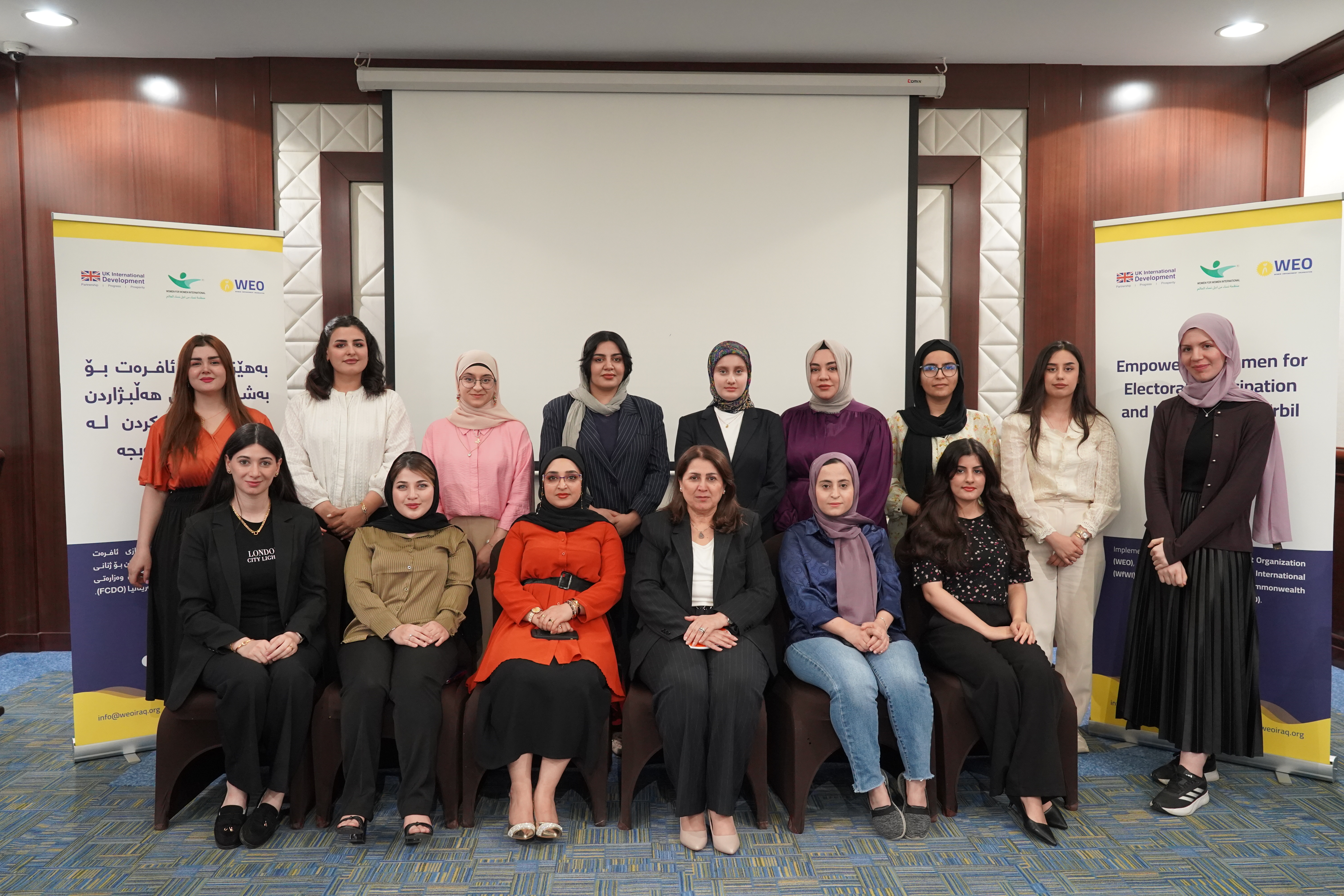 Empowering Women for Electoral Participation and Leadership in Erbil and Halabja