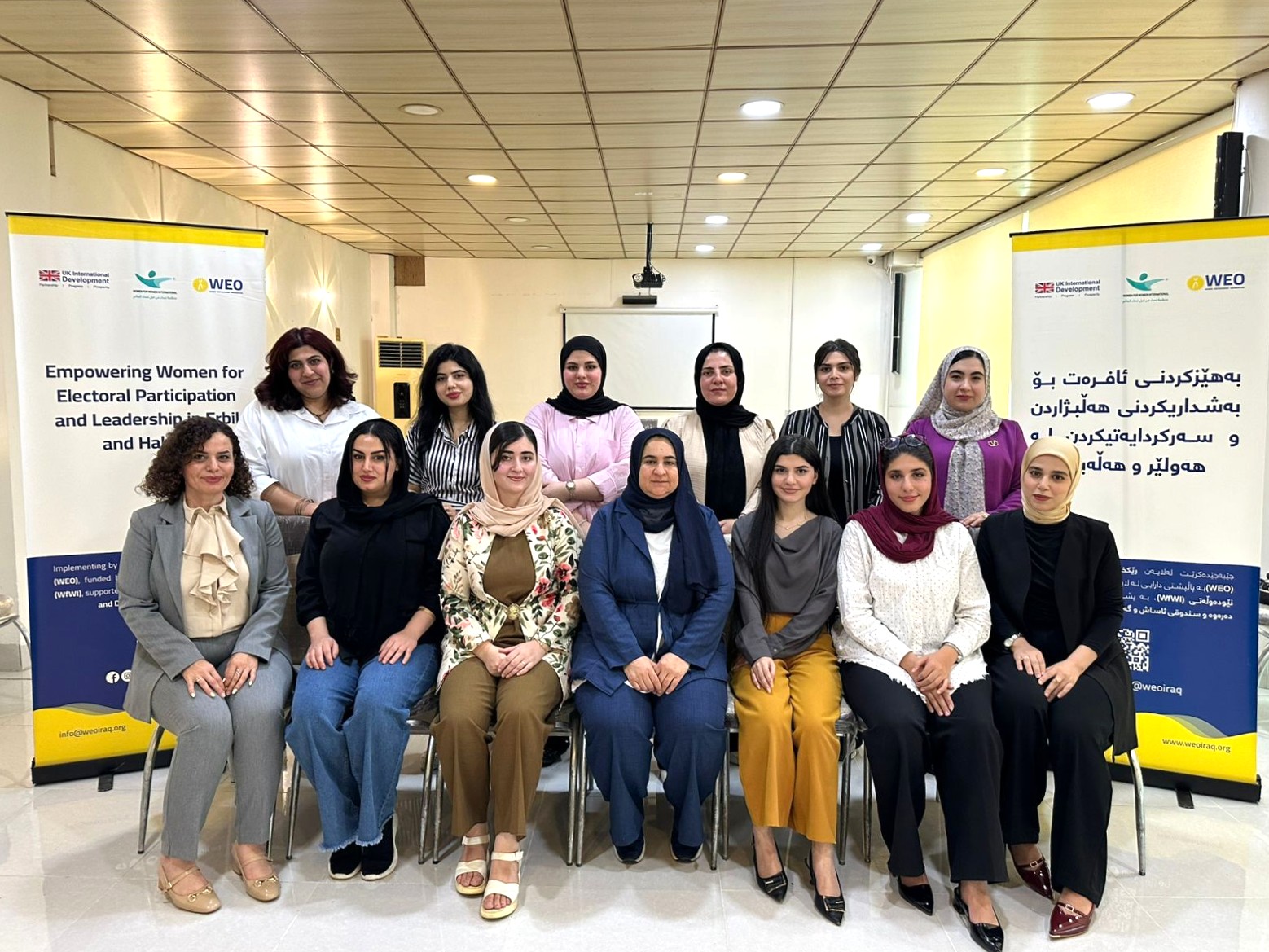 Empowering Women for Electoral Participation and Leadership in Erbil and Halabja
