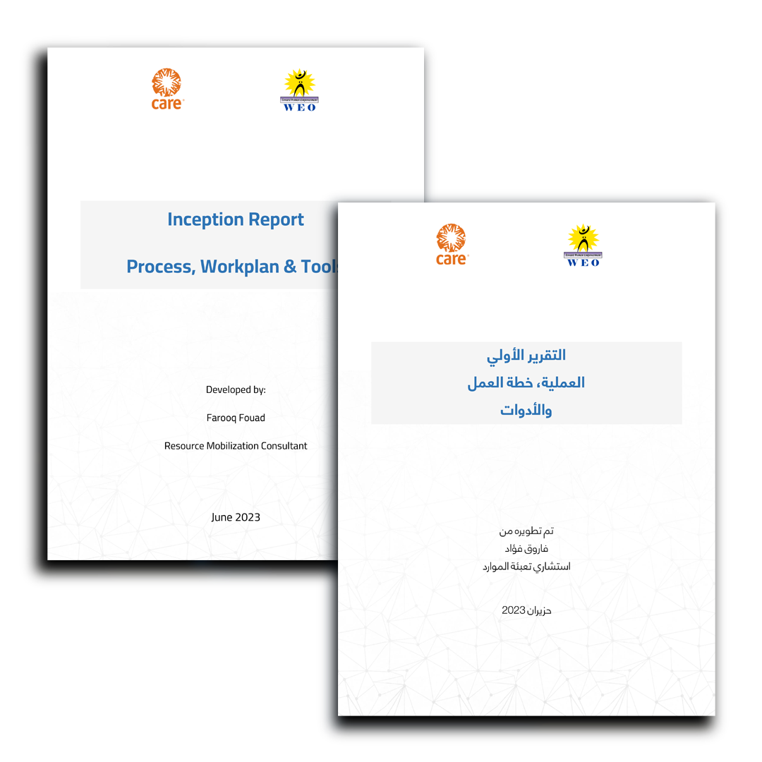 Inception Report   Process, Workplan & Tools